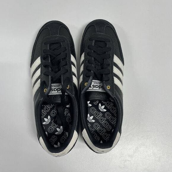 Adidas Japan Black White IH5490 Size 8.5 Low Profile Sneaker Y2K Trendy Shoe - Picture 3 of 9